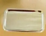 Plat en inox rectangulaire