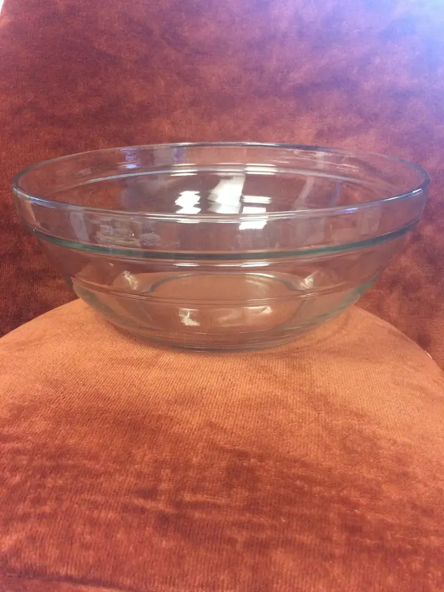 Grand saladier en pyrex