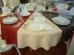 Nappe ronde en non tissé